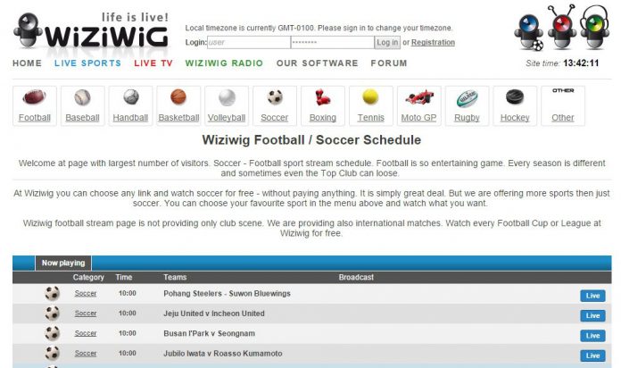 wiziwig tv free live sports stream