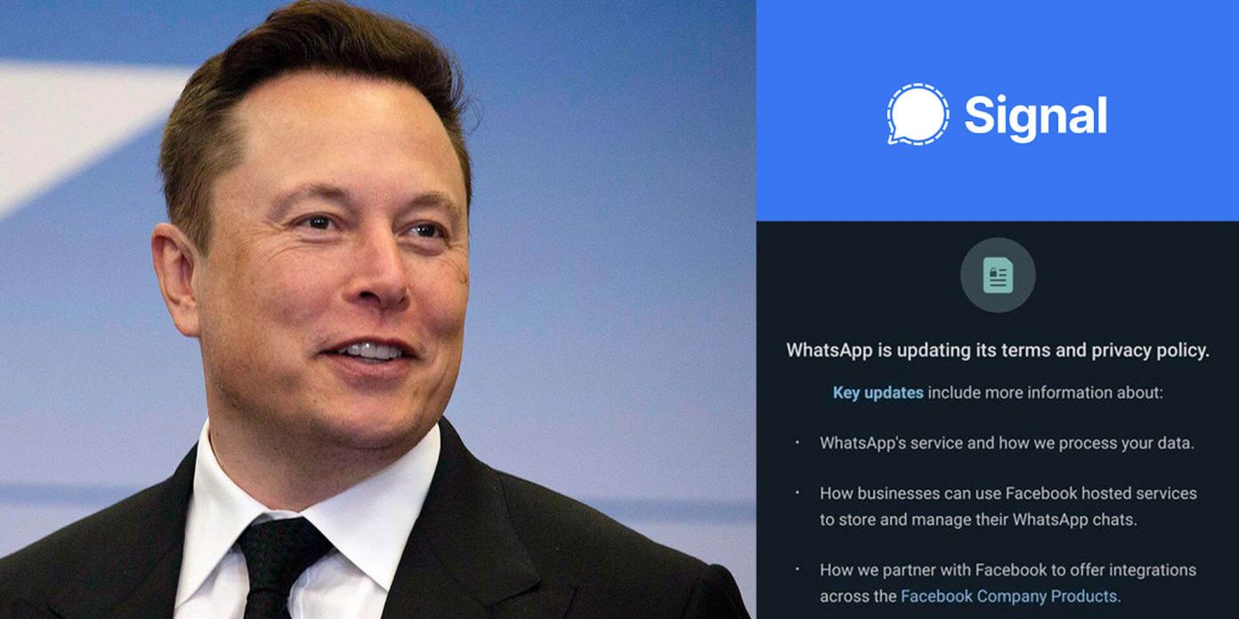 Elon Musk Criticizes Whatsapp On Their Privacy Policies And Asks People To Use Signal Instead 8557